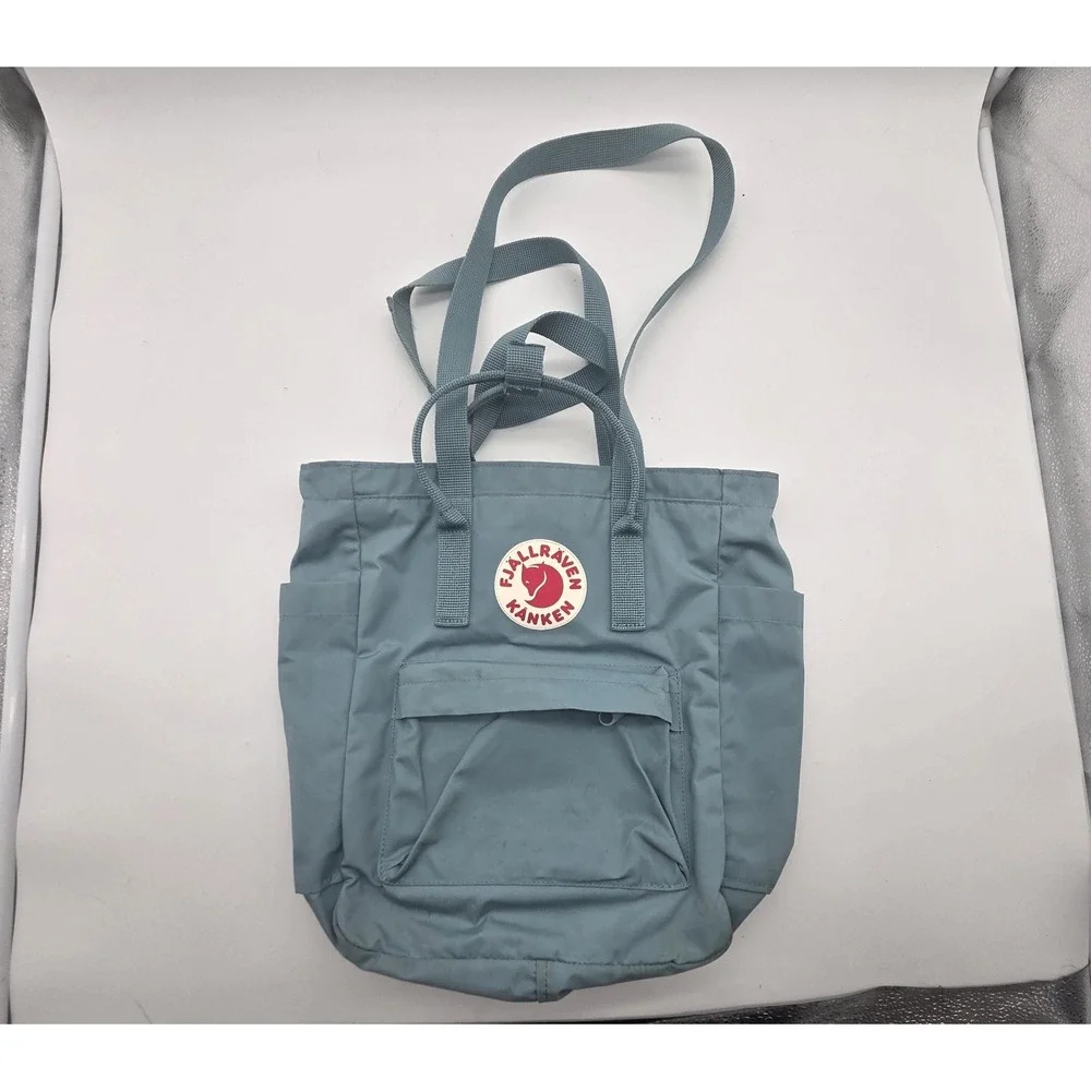Fjallraven Kanken Totepack Backpack Tote Bag Blue 23710 Daypack Camping Hiking